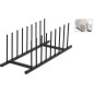 Tallrikshållare Svart Metall 35 cm
